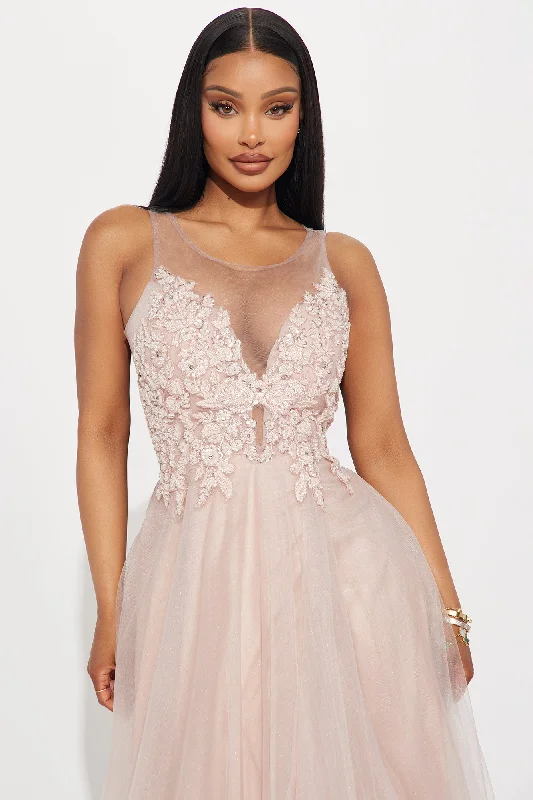 Cinderella Moment Tulle Gown - Mauve