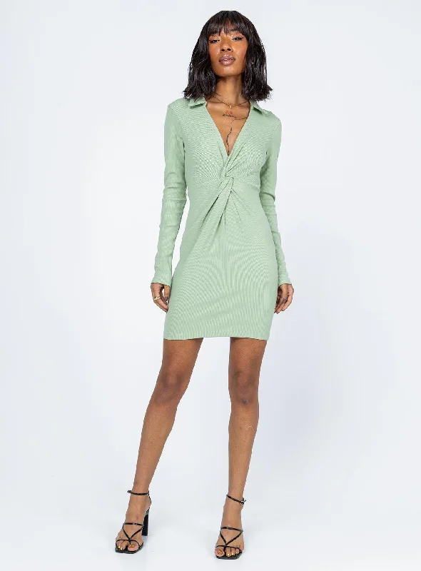 Neveah Mini Dress Green