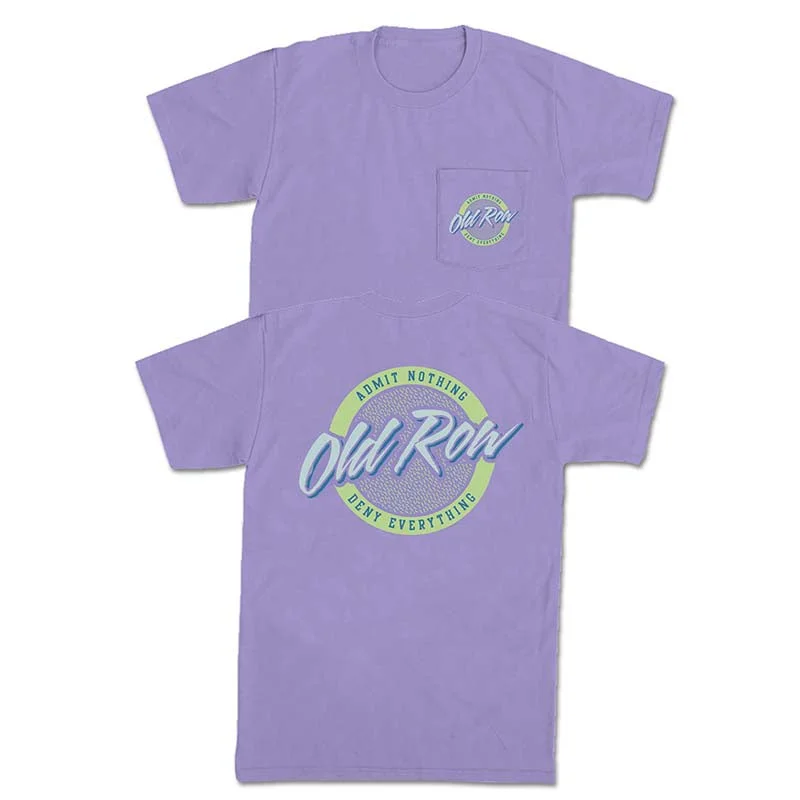 Circle Logo Violet Short Sleeve T-Shirt