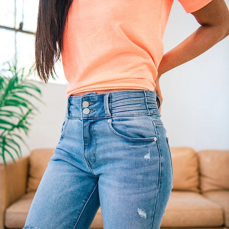 KanCan Alyssa Waist Detail Skinny Jeans FINAL SALE