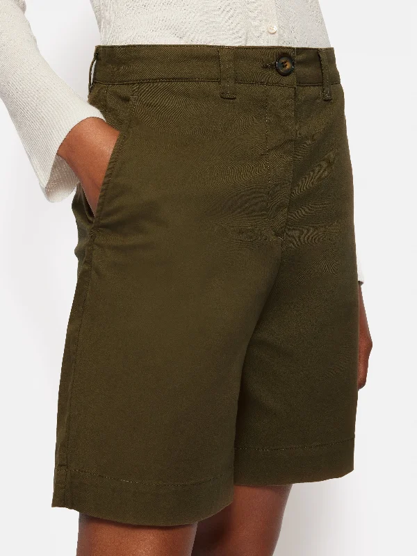 Washed Chino Short | Khaki