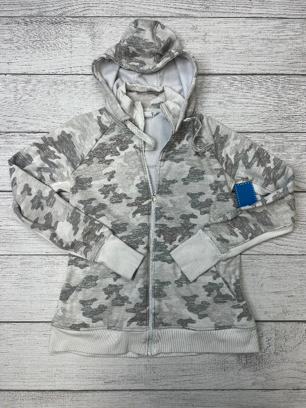 Camoflauge Athletic Jacket Athleta, Size L