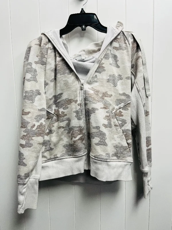 Grey Athletic Jacket Athleta, Size M