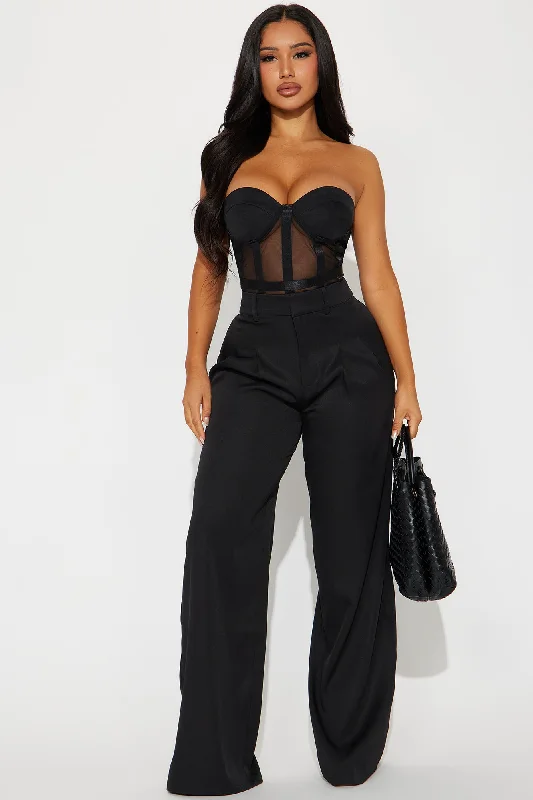 Boss Babe Pant Set - Black