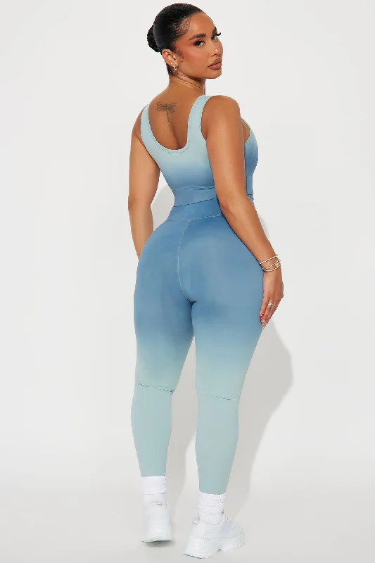 Summer Fit Ombre Active Set - Blue/combo