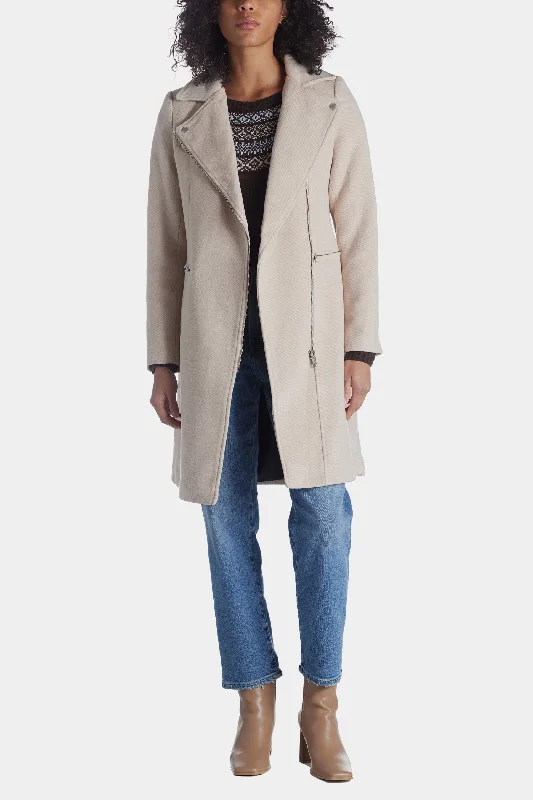 Twill Moto Coat